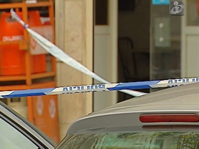 Homem morto a tiro após discussão em café - TVI