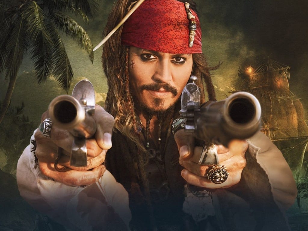 Jack Sparrow - Piratas das Caraíbas