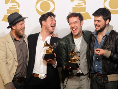 Brit Awards: Mumford & Sons em busca da consagração caseira - TVI