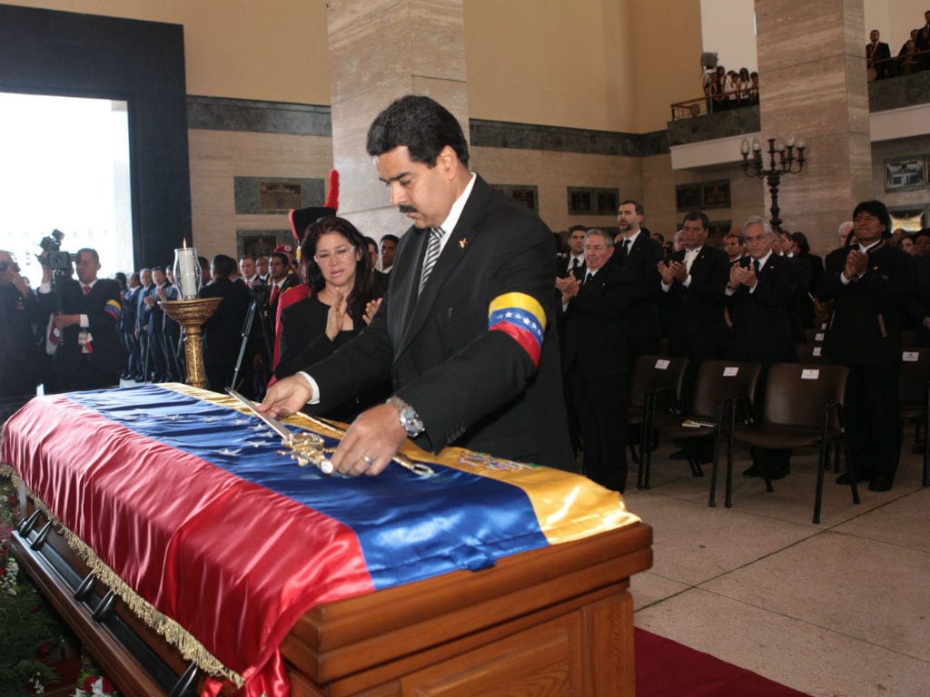 Funeral de Hugo Chávez (EPA/Miraflores)