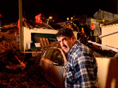 Três mortos em deslizamento de terras nos Açores - TVI