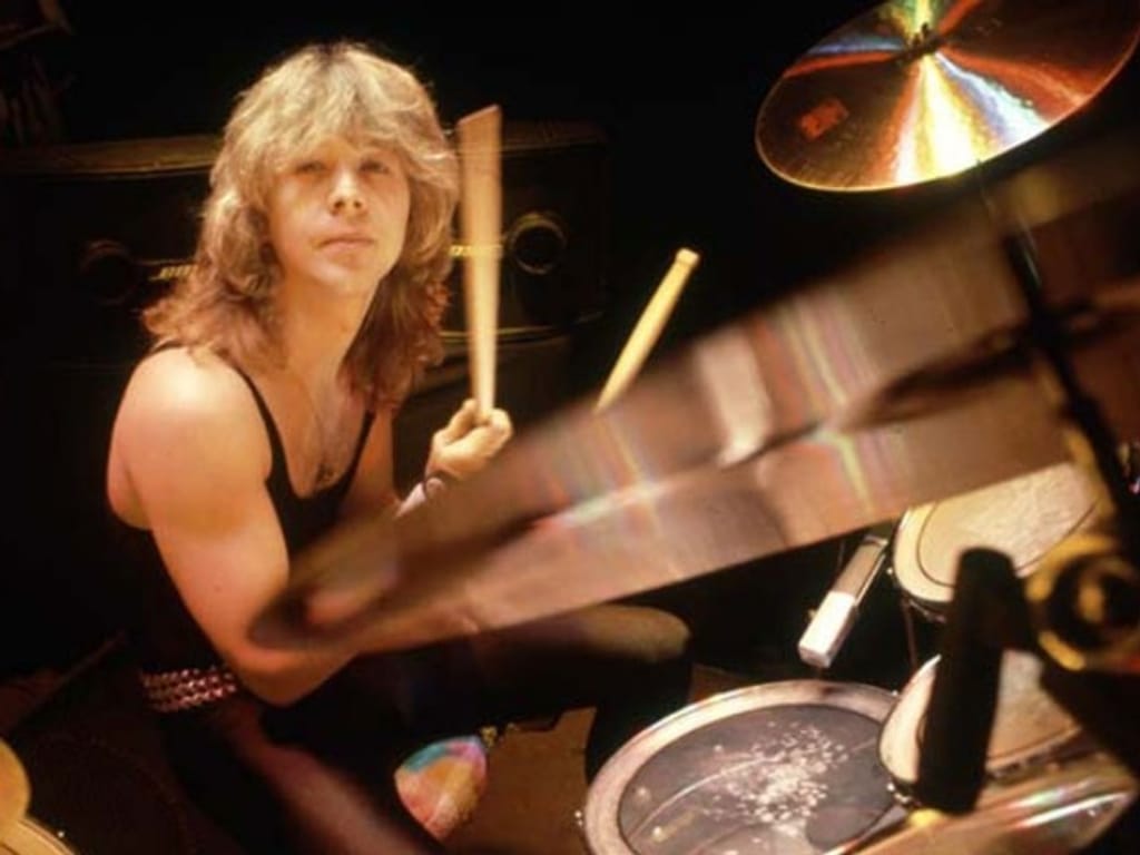 Clive Burr, antigo baterista dos Iron Maiden