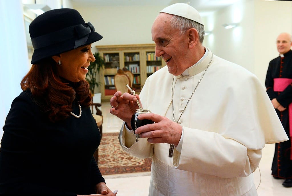 Presidente da Argentina já se encontrou com o Papa (Reuters)