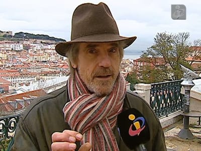 Jeremy Irons voltou a apaixonar-se por Lisboa - TVI
