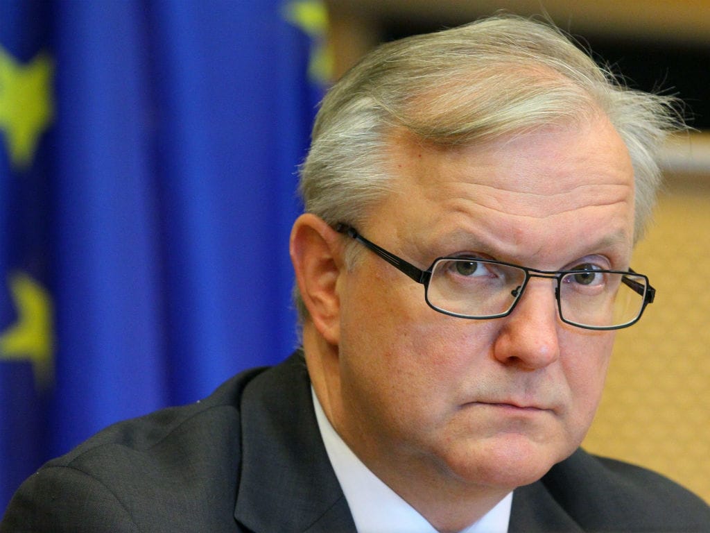 Olli Rehn (EPA/OLIVIER HOSLET)