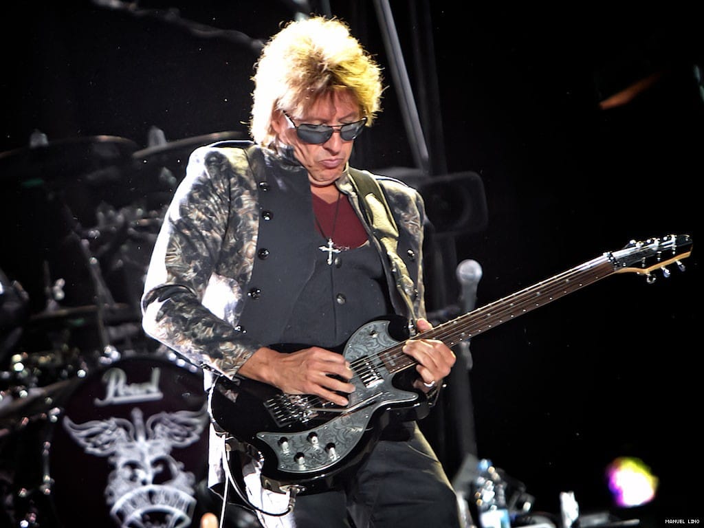 Richie Sambora, guitarrista dos Bon Jovi (foto: Manuel Lino)