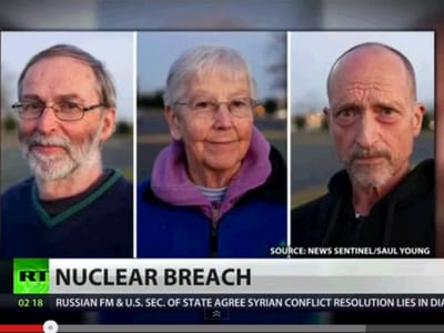 Freira de 83 anos invade central nuclear nos EUA - TVI