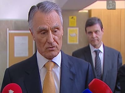 Cavaco pede para que divergências na coligação não sejam «públicas» - TVI