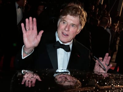Robert Redford aplaudido de pé em Cannes - TVI