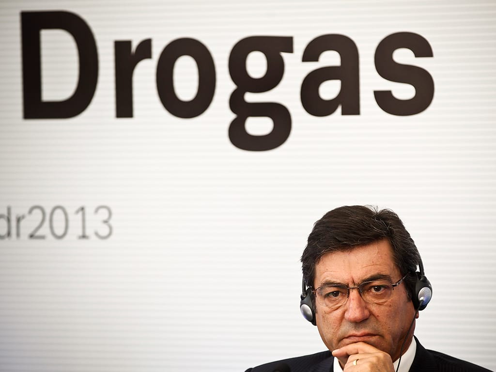João Goulão, durante a apresentação do relatório anual do Observatório Europeu da Droga e Toxicodependência(OEDT) (MARIO CRUZ/LUSA)