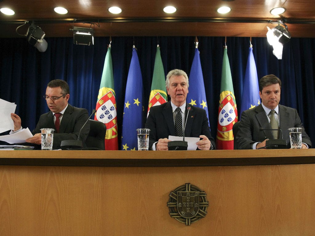 Morais Sarmento, Marques Guedes e Paulo Núncio (Lusa/Tiago Petinga)