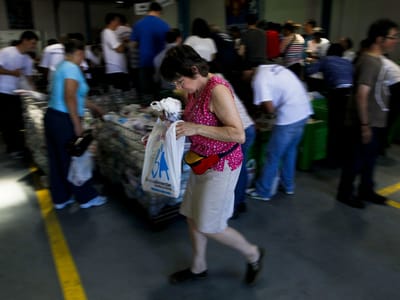Banco Alimentar contra a Fome recolheu 1.008 toneladas de alimentos - TVI