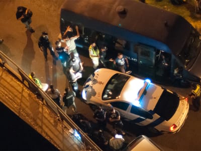 Bloqueio da ponte: 226 detidos por «atentado à segurança do transporte rodoviário» - TVI