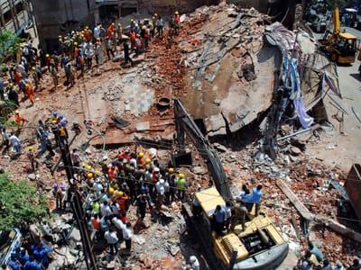 Pelo menos 10 mortos em colapso de hotel na Índia - TVI