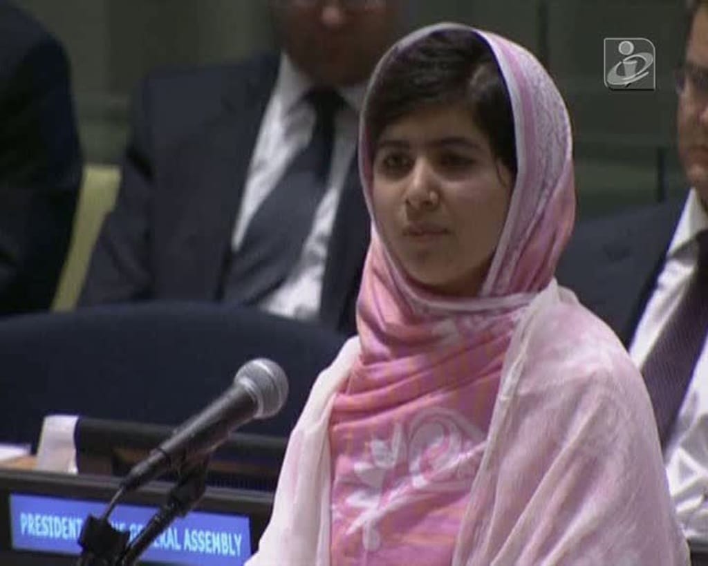 Malala Yousufzai faz emocionante discurso na ONU
