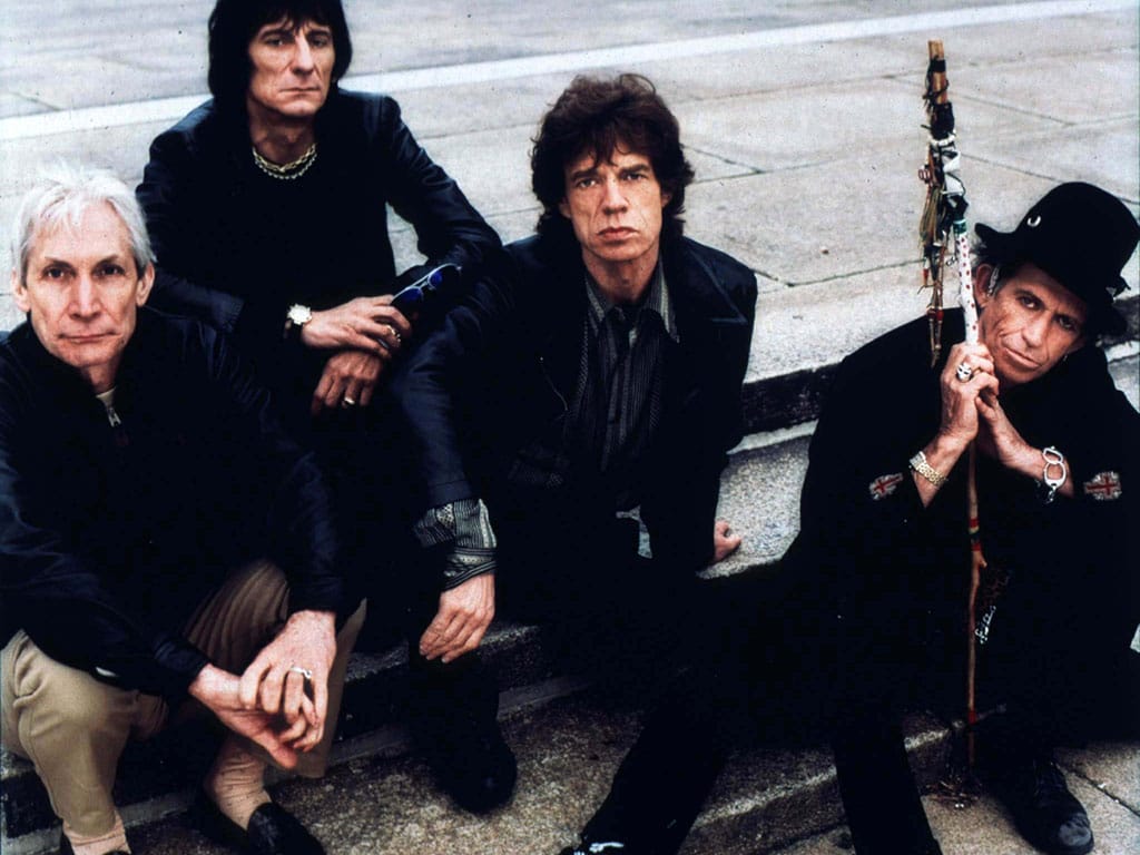 Mick Jagger com a banda Rolling Stones (Reuters)