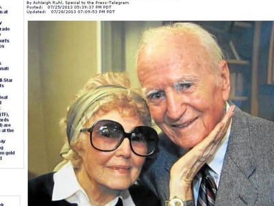 Casal morre com um dia de diferença após 75 anos juntos - TVI