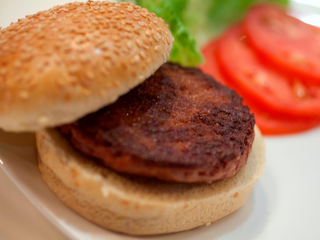 Investigadores provam pela primeira o hambúrguer artificial (Reuters)