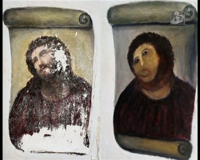 Restauro de «Ecce Homo» foi há um ano: lembra-se do desastre? - TVI