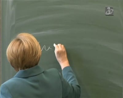 Merkel dá uma aula sobre o muro de Berlim - TVI