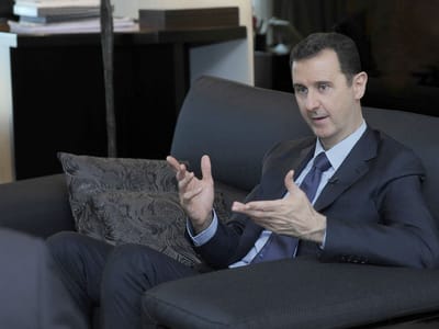 Al-Assad: «Não há condições para negociações de paz» - TVI