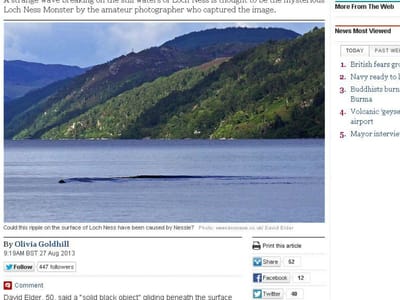 Será que foi o monstro do Lago Ness a causar esta onda? - TVI
