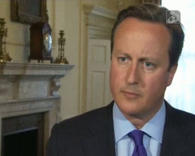 Cameron: «Situação é desesperadamente difícil» - TVI
