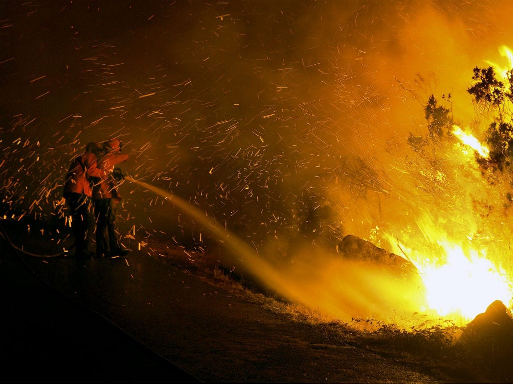 Incêndio no Caramulo (LUSA)
