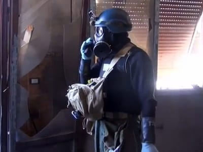 Guerra química: em Israel já há corrida a máscaras de gás - TVI