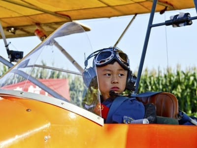 Rapaz de 5 anos quer ser o piloto mais novo do mundo - TVI