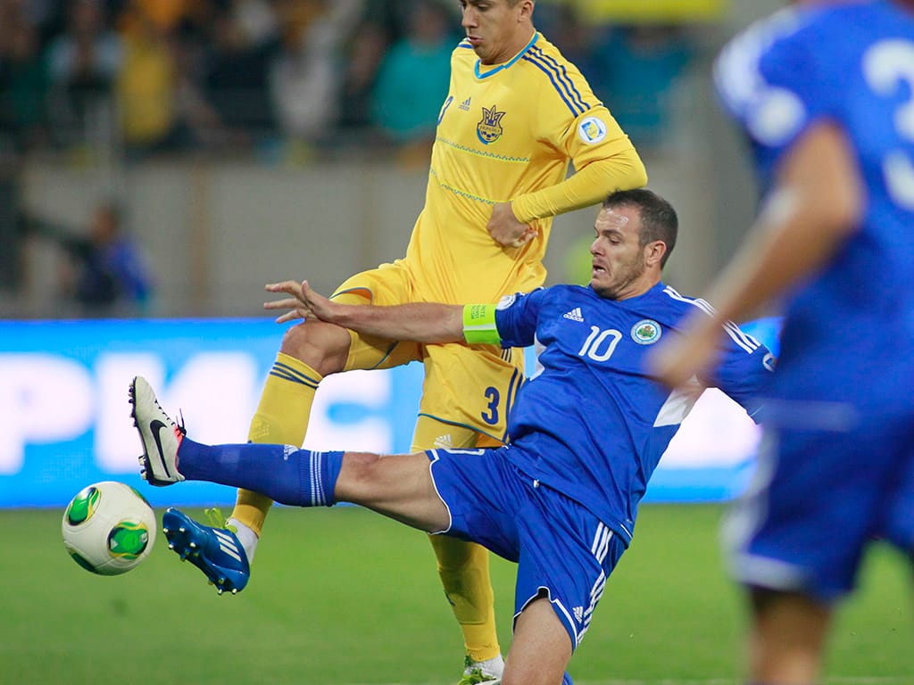 Qualificação Mundial 2014: Ucrânia vs San Marino (REUTERS)