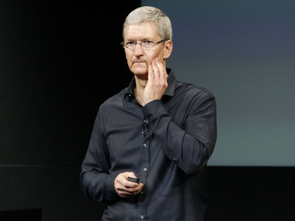 Tim Cook - Apple apresenta iPhone 5S [REUTERS]