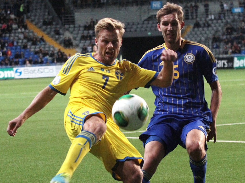 Cazaquistão vs Suécia (LUSA)