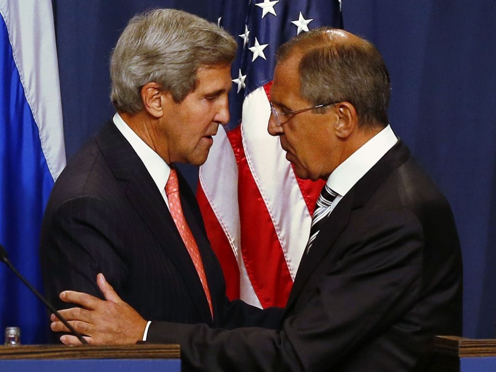 John Kerry e MNE russo chegam a acordo sobre armas químicas na Síria (Reuters)
