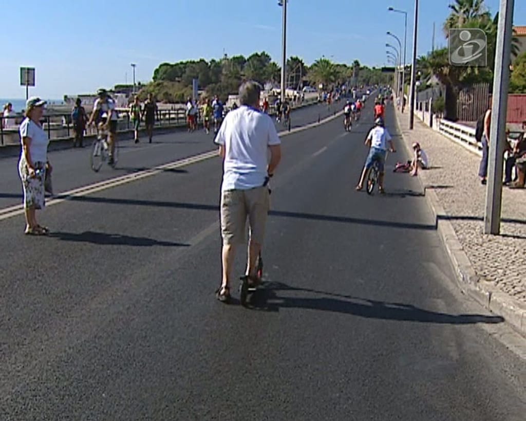 Dia Sem Carros na Marginal em Oeiras