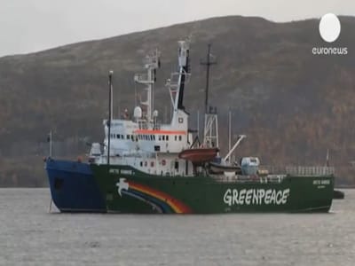 Rússia acusa Greenpeace de pirataria - TVI