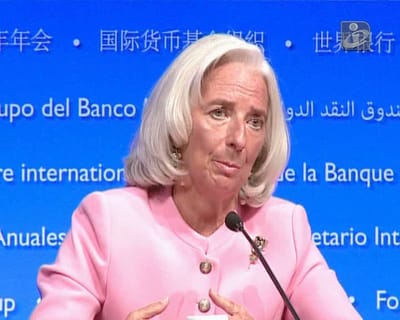 Lagarde lamenta «flagelo» da «desigualdade» - TVI