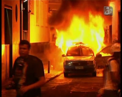 Violência volta a marcar protestos no Brasil - TVI