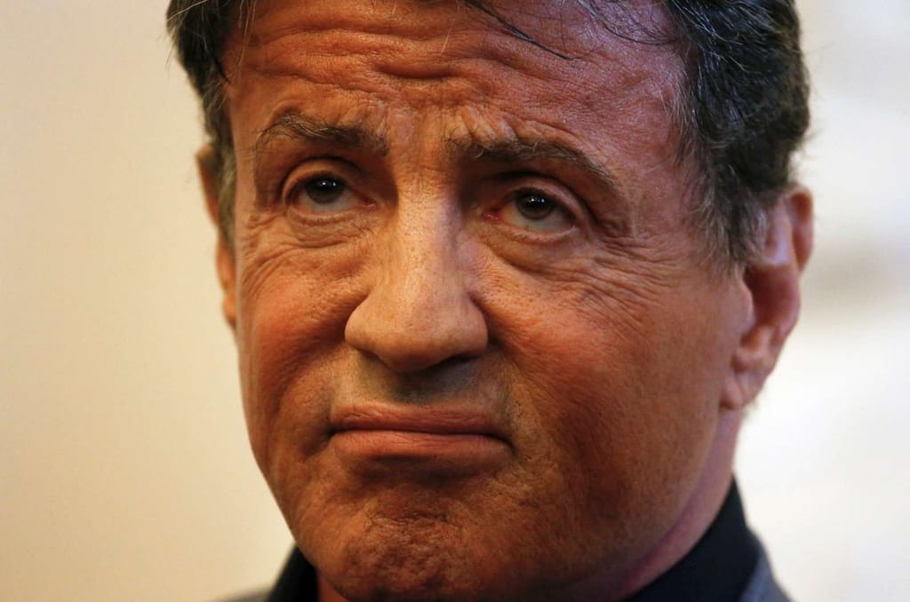Os quadros de Sylvester Stallone (Reuters)