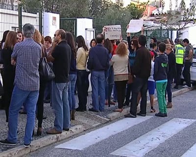 Faro: pais protestam contra alteração de horários - TVI