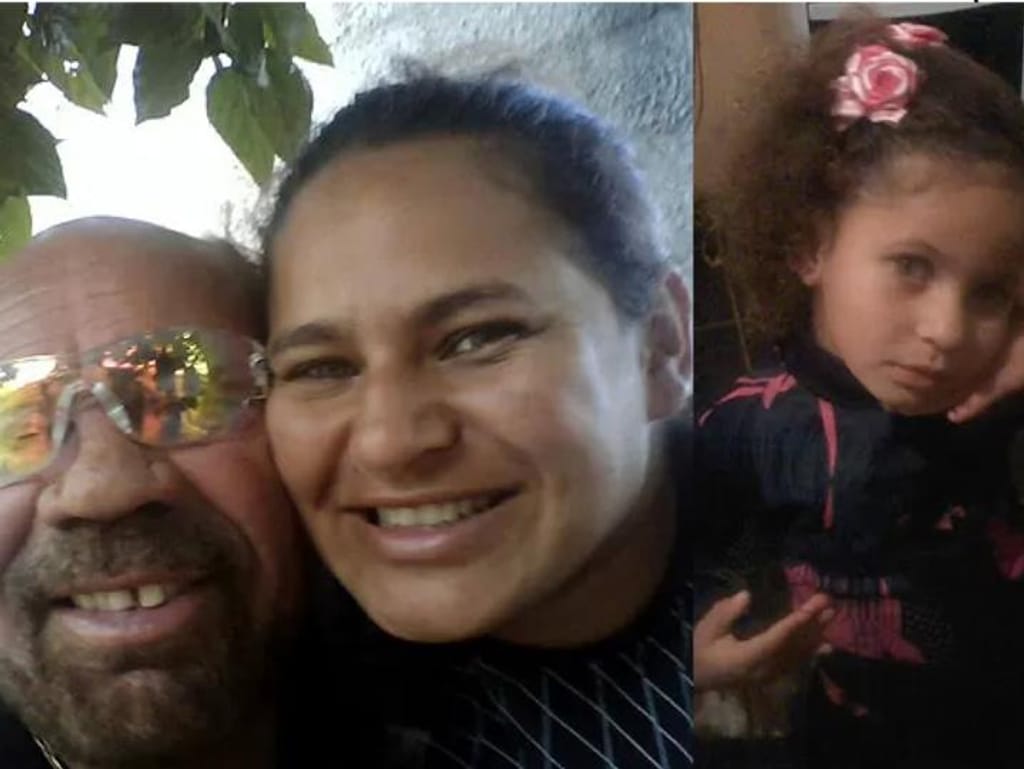 Mulher perde o marido e a filha no Brasil [Foto: Facebook]