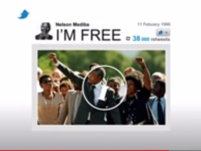 Vídeo mostra como seria a vida de Mandela nas redes sociais - TVI