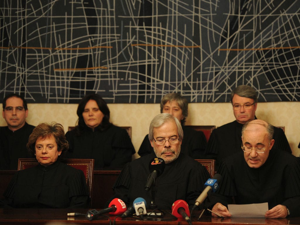 Juízes do Tribunal Constitucional (Lusa)