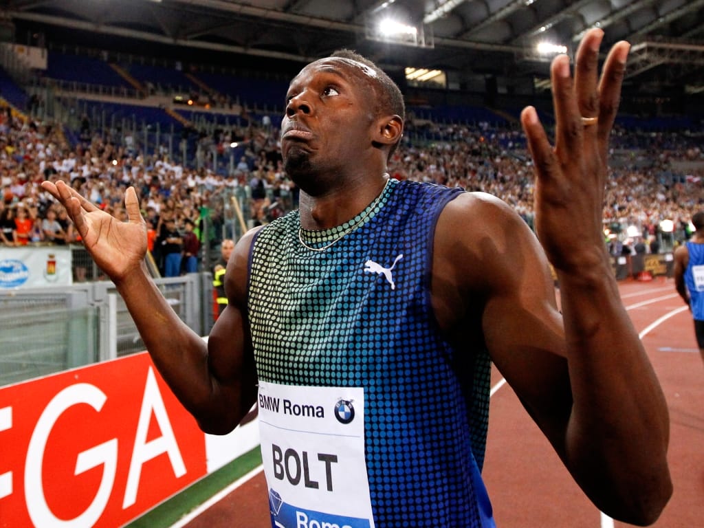 Junho: Bolt perde os 100m para Gatlin em Roma, mas não falhará nos Mundiais de atletismo