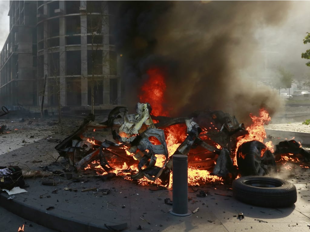 Atentado à bomba em Beirute (Reuters)