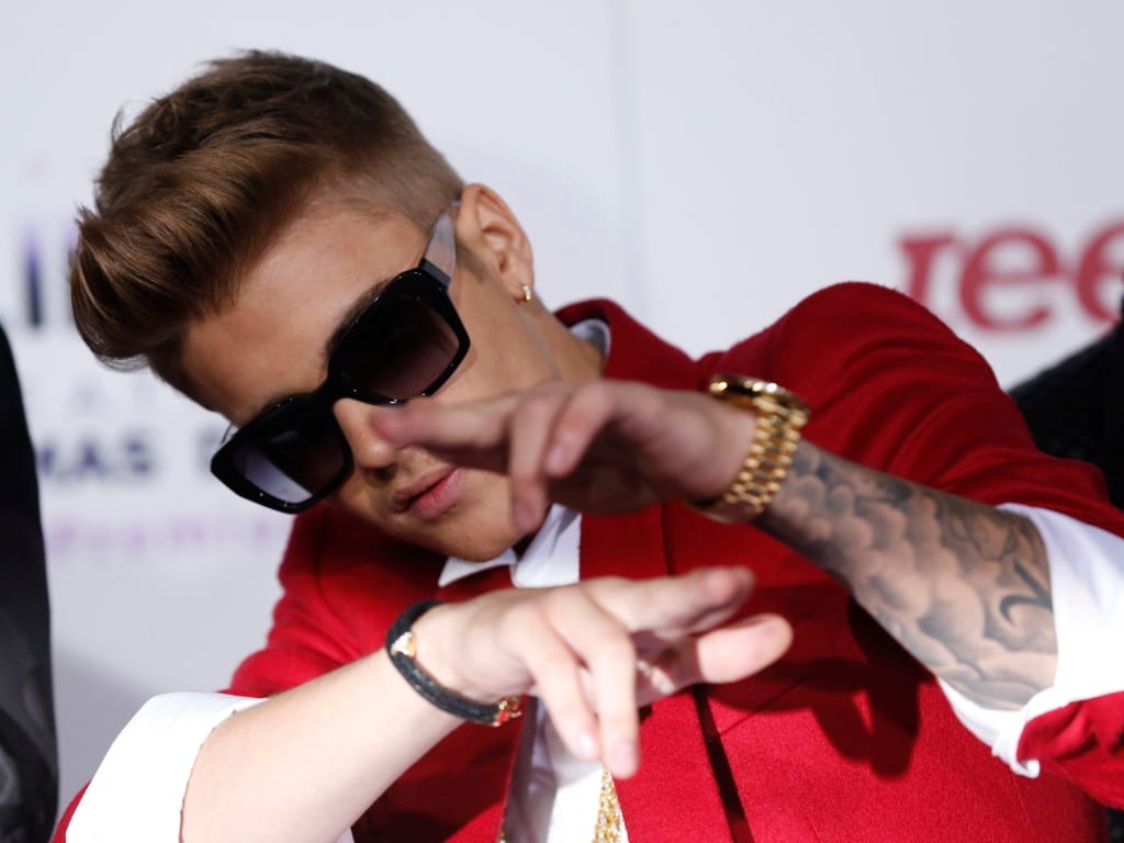 20. Justin Bieber, cantor (Reuters)