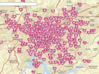 Aplicação online permite criar «mapa do amor» - TVI