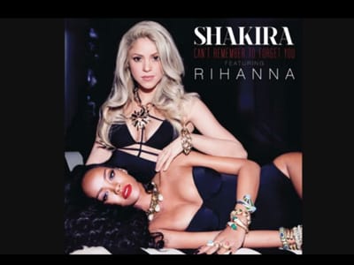 Shakira já estreou single com Rihanna - TVI