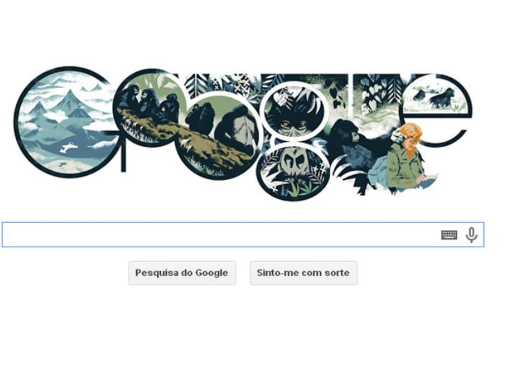 Dian Fossey no Google