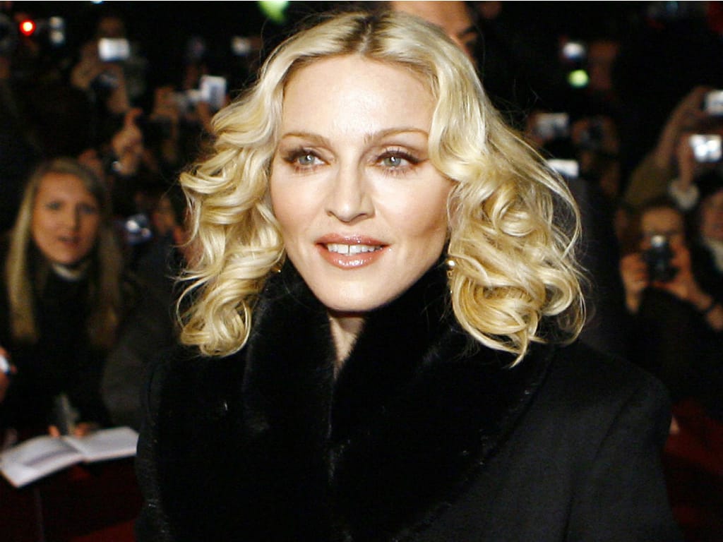Madonna no festival de cinema de Berlim, em 2008 (Reuters)